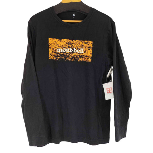 モンベル mont bell フロントプリント L/S Tシャツ メンズ import:M