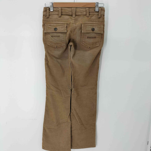 ヤヌーク YANUK コーデュロイフレアパンツ レディース UK:24