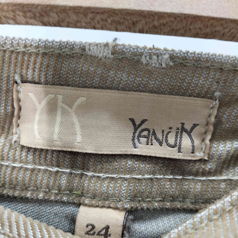 ヤヌーク YANUK コーデュロイフレアパンツ レディース UK:24