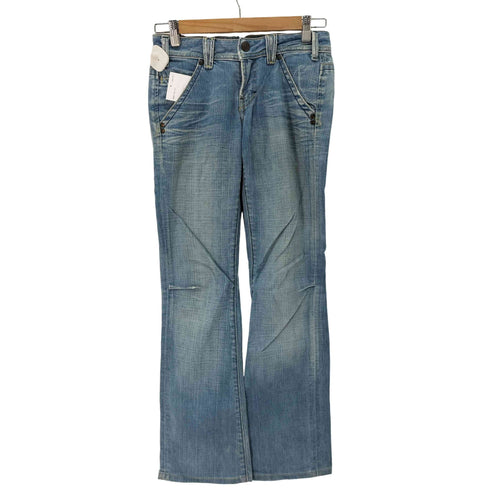 ヤヌーク YANUK USA製 フレアデニムパンツ レディース 25