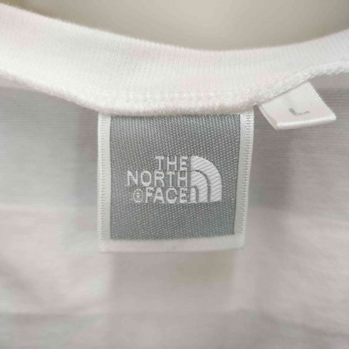 ザノースフェイス THE NORTH FACE PRINT BORDER TEE プリント ボーダー Tシャツ レディース import:L