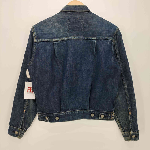 リーバイス Levis 90S 97年製 日本製 71507-XX 2nd型 デニム トラッカー ジャケット 均等V 赤耳 ボタン裏J22刻印 ビッグE メンズ W34