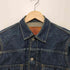 リーバイス Levis 90S 97年製 日本製 71507-XX 2nd型 デニム トラッカー ジャケット 均等V 赤耳 ボタン裏J22刻印 ビッグE メンズ W34
