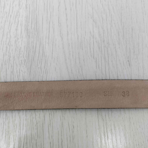 エンポリオアルマーニ EMPORIO ARMANI イタリア製 レザーベルト レディース 38