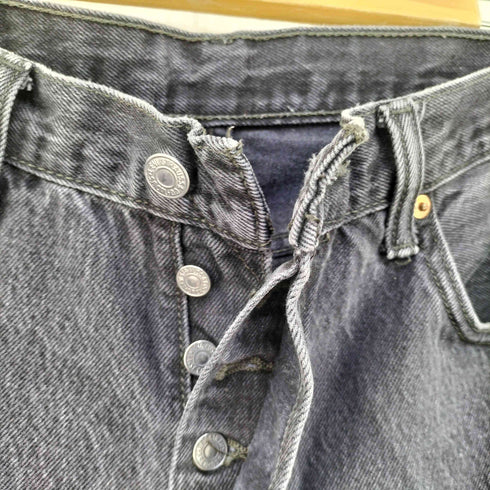 リーバイス LEVI STRAUSS&CO 501 ボタン裏刻印3757 ボタンフライストレートデニム メンズ W34 L30