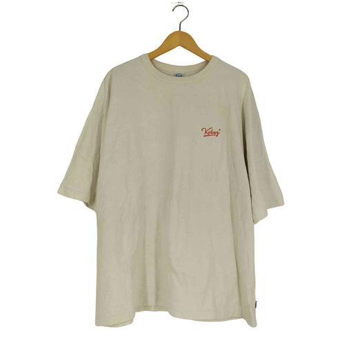 ケボズ KEboz コットン 両面プリント クルーネックTシャツ メンズ import:XL