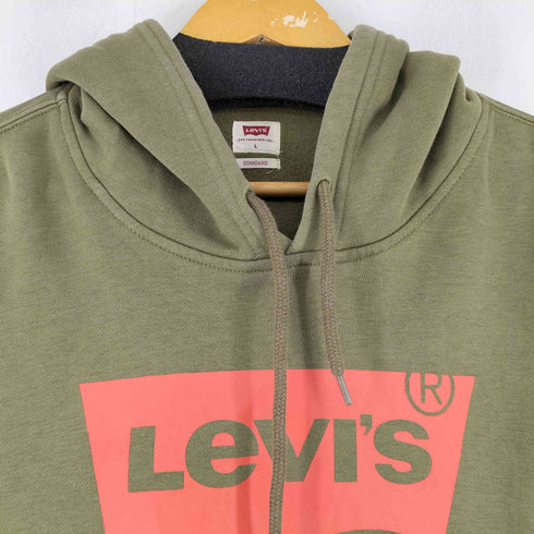 リーバイス Levis フロントプリントプルオーバーパーカー メンズ JPN:L