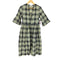 ガニー Ganni Seersucker Check U-neck Maxi Smock Dress レディース 34