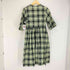 ガニー Ganni Seersucker Check U-neck Maxi Smock Dress レディース 34
