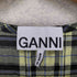 ガニー Ganni Seersucker Check U-neck Maxi Smock Dress レディース 34
