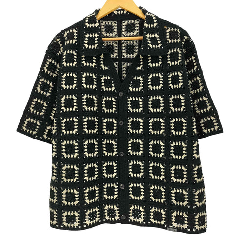 SUMWON クロシェ ニットシャツ メンズ JPN:M