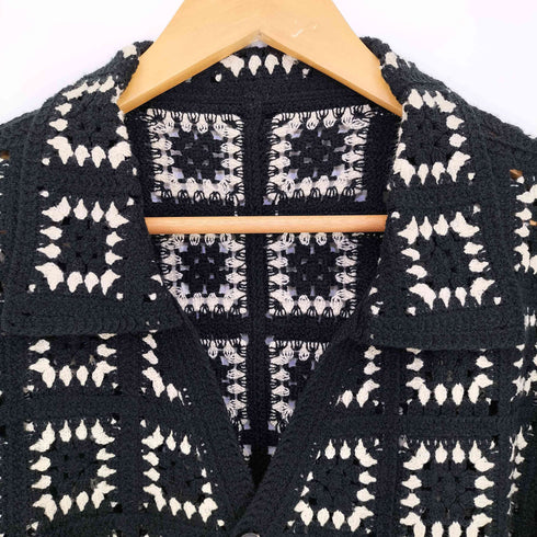 SUMWON クロシェ ニットシャツ メンズ JPN:M