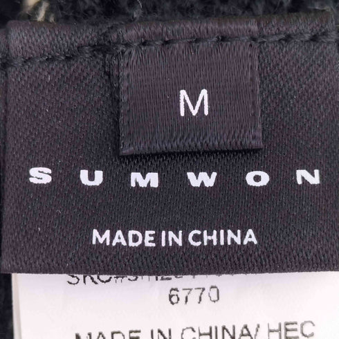 SUMWON クロシェ ニットシャツ メンズ JPN:M