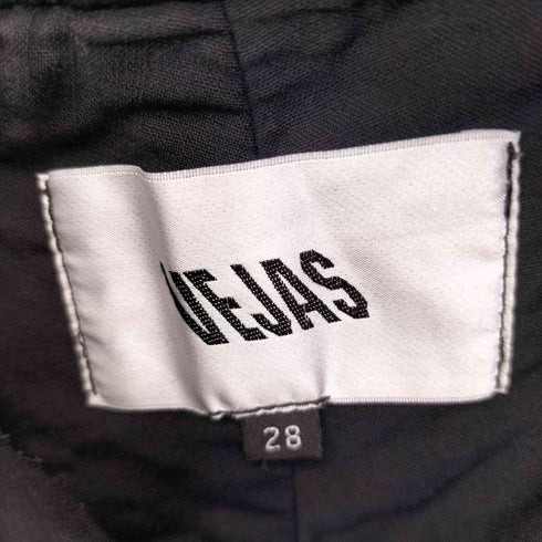 ベジャス VEJAS カナダ製 イエローステッチ ウール デザイン パンツ レディース 28