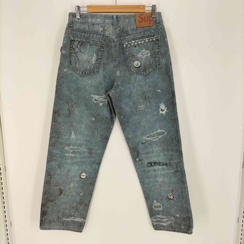 シュプリーム Supreme HJR Trompe Loeil Loose Fit Jean Blue メンズ 30