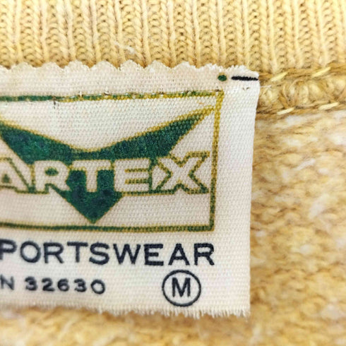 アーテックス ARTEX 60-70s 囲みタグ フロントプリント S/S スウェットTシャツ メンズ import:M
