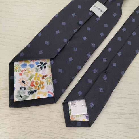 ポールスミス Paul Smith シルク ダイヤモンドパターン ネクタイ メンズ