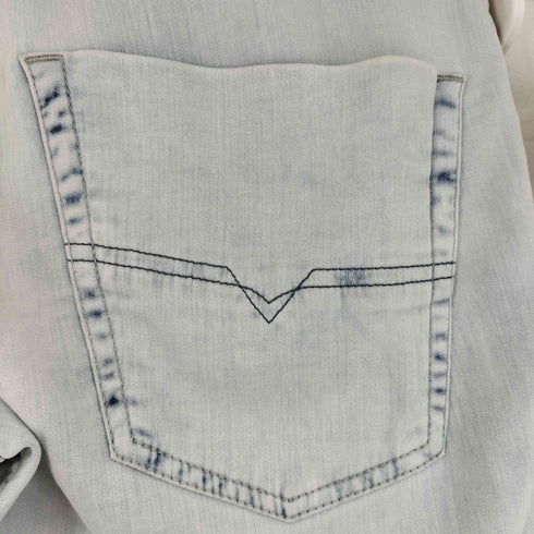 ディーゼル DIESEL KR00LEY-BK-NE DENIM SWEAT メンズ 30