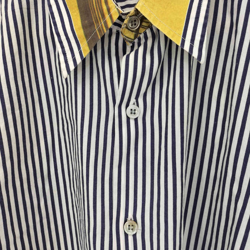 ポールスミスロンドン Paul Smith LONDON コットン フォトプリント ストライプ L/S シャツ メンズ