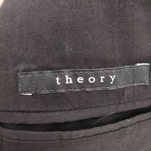セオリー theory サイド切替 背抜き 2B シングルブレスト テーラード センタープレス ダブル スラックス パンツ セットアップ メンズ ジャケット 38 パンツ 30