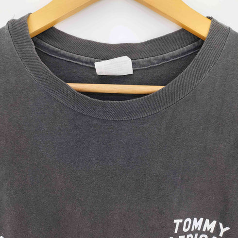 ヘインズ Hanes USA製 TOMMY AFRICA’S WHISTLER B.C.シマウマ Tシャツ 袖&裾シングル メンズ import:XL