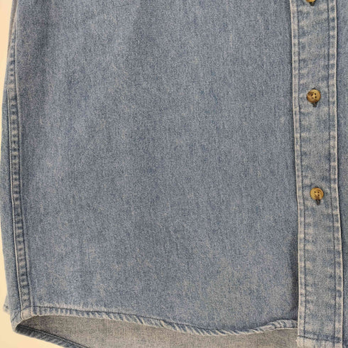 チャップスラルフローレン CHAPS RALPH LAUREN 80S ボタンダウン デニムシャツ メンズ import:M