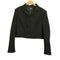 ザラ ZARA ショートフィット クロップド テーラード ブレザー レディース import:XL