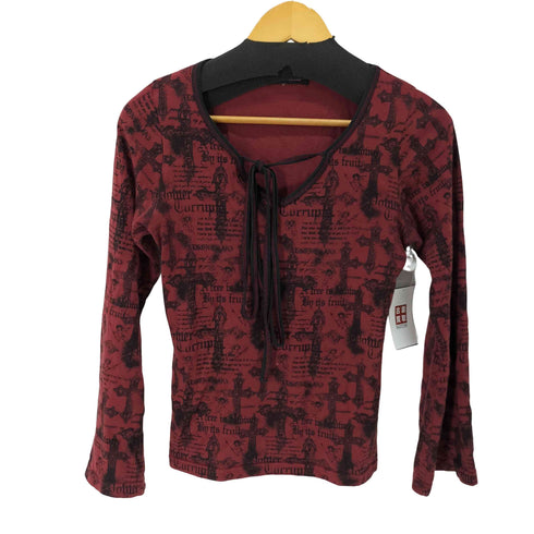 アルゴンキン ALGONQUINS 総柄 L/S トップス レディース