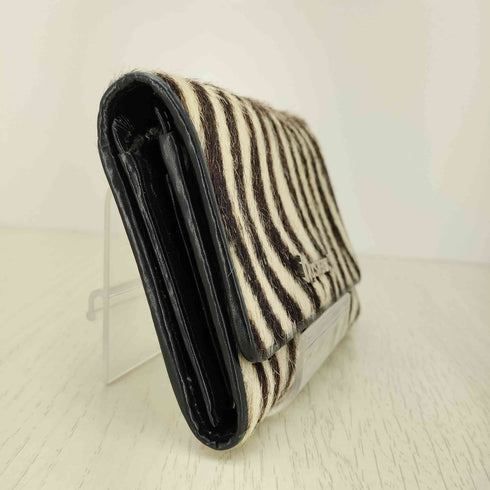 ヒステリックス HYSTERICS ゼブラ ハラコ 二つ折り財布 レディース