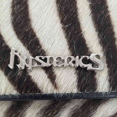 ヒステリックス HYSTERICS ゼブラ ハラコ 二つ折り財布 レディース