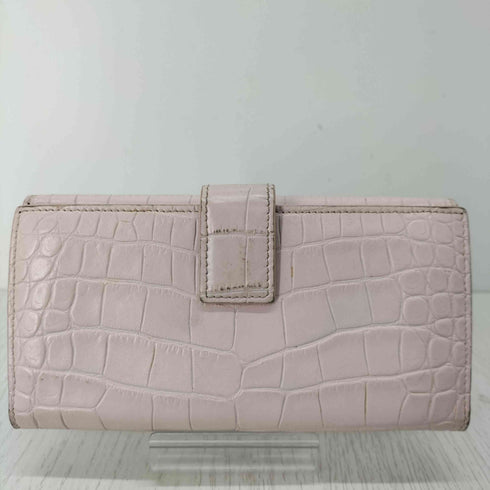 アレキサンダーマックイーン Alexander McQueen スカルロック ロングウォレット レディース