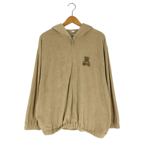 ジェラートピケ gelato pique ベアパイルパーカ レディース ONE SIZE