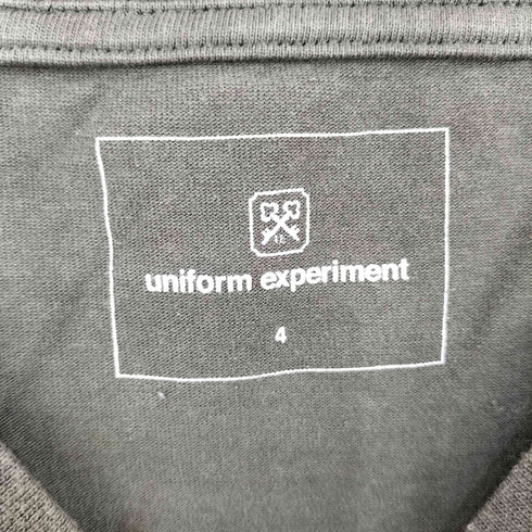 ユニフォームエクスペリメント uniform experiment AUTHENTIC WIDE TEE メンズ JPN:4