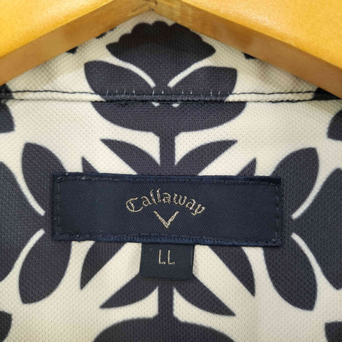 キャロウェイ Callaway 総柄ポロシャツ メンズ JPN:XL