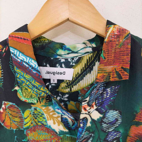 デシグアル Desigual CESAR レーヨン アロハシャツ メンズ JPN:S