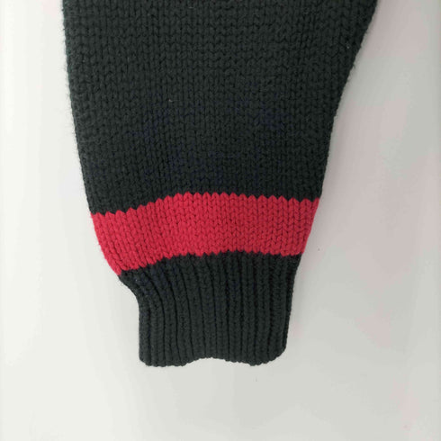 ポロスポーツラルフローレン POLO SPORT RALPH LAUREN スモールポニー刺繍 クルーネックボーダーコットンニット メンズ import:XL