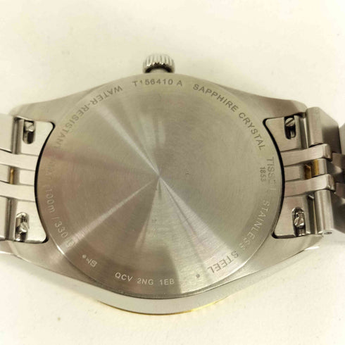 ティソ TISSOT バラード 40mm クォーツ シルバー文字盤 メンズ