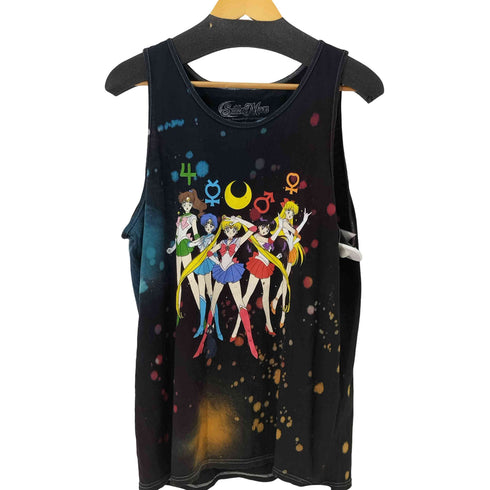 アニメプリントタンクトップ メンズ import:M