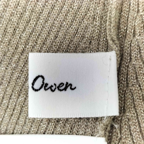 ミラオーウェン Mila Owen ハイネックロングリブニットワンピース レディース JPN:0