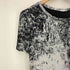 ザラ ZARA Over Painted Rib Knit Dress オーバー ペンキ加工 リブニット S/S ワンピース レディース import:M
