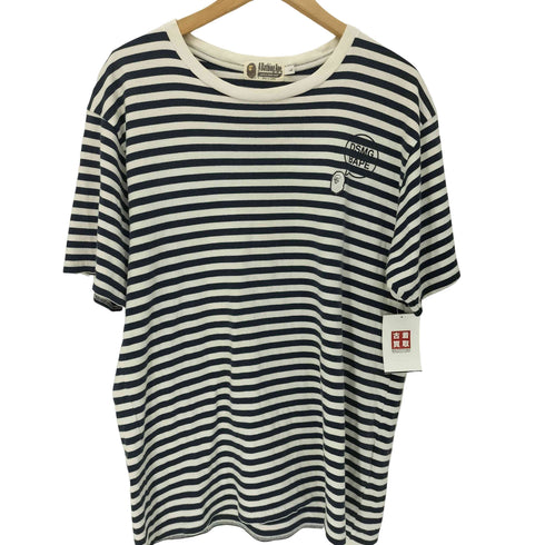 アベイシングエイプ A BATHING APE HOOP TEE ホープ Tシャツ メンズ JPN:L