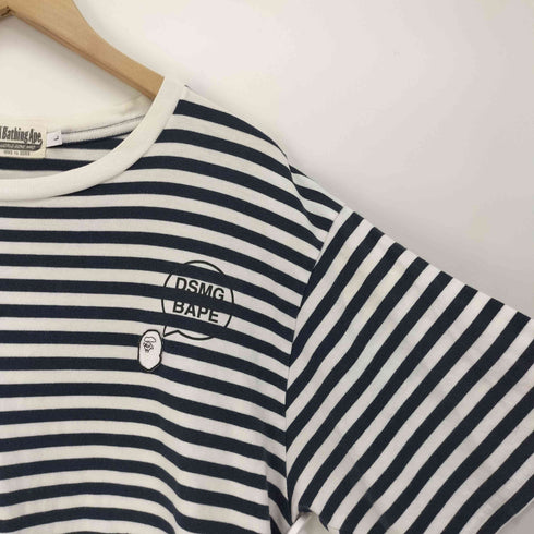 アベイシングエイプ A BATHING APE HOOP TEE ホープ Tシャツ メンズ JPN:L