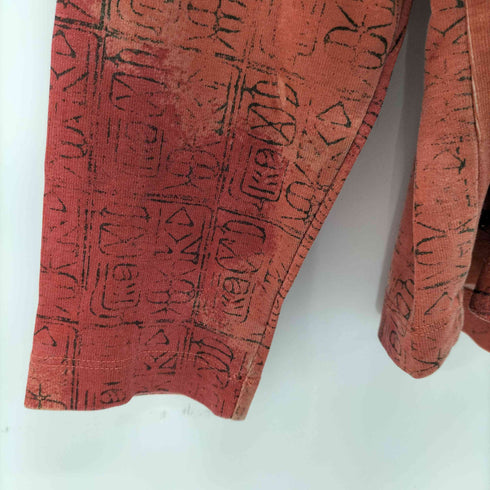 チコズデザイン CHICOS DESIGN ビジューデザイン和柄 L/S Tシャツ メンズ JPN:1