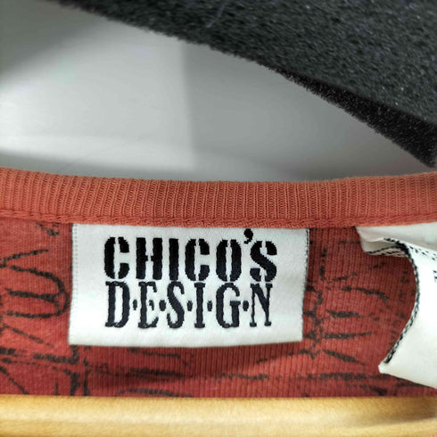 チコズデザイン CHICOS DESIGN ビジューデザイン和柄 L/S Tシャツ メンズ JPN:1