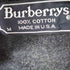 バーバリーズ BURBERRYS 90S MADE IN USA ワンポイントロゴ刺繍 総柄 L/S ポロシャツ メンズ import:M