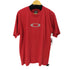 オークリー OAKLEY 00S ギザタグ ロゴプリント S/S Tシャツ メンズ import:L