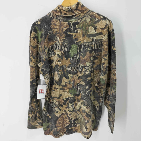 MOSSY OAK MADE IN USA リアルツリーカモ タートルネック L/S Tシャツ メンズ import:L