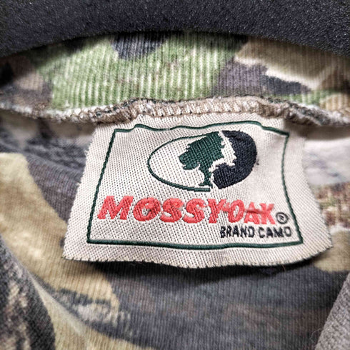 MOSSY OAK MADE IN USA リアルツリーカモ タートルネック L/S Tシャツ メンズ import:L
