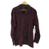 PRONTI レーヨン混 ゼブラ柄 L/S オープンカラーシャツ メンズ import:XL