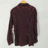 PRONTI レーヨン混 ゼブラ柄 L/S オープンカラーシャツ メンズ import:XL